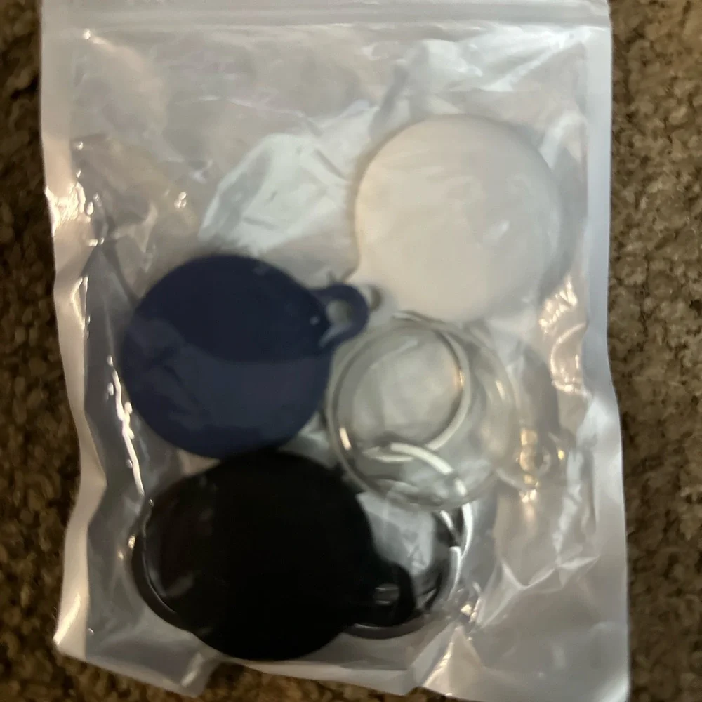 4 pack Air tag holder keychain
